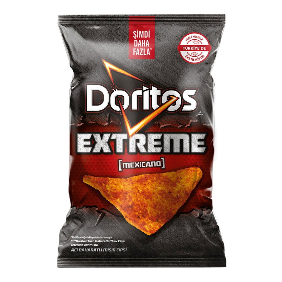 DORİTOS CİPS 130 GR-EXTREME (SÜPER BOY)